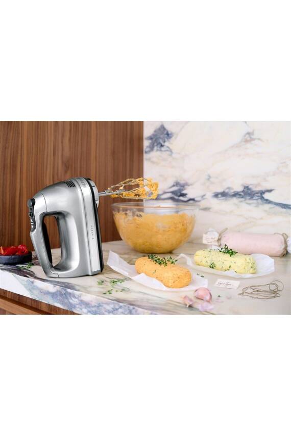 KitchenAid 5KHM9212ECU 9 Hızlı El Mikseri Gümüş - 2