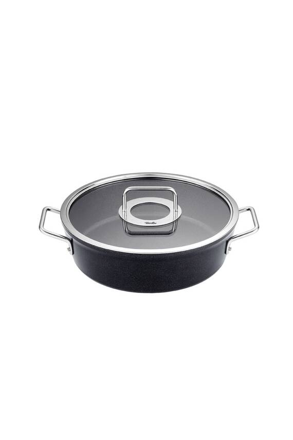 Fissler Adamant Sığ Cam Kapaklı Pilav Tenceresi 28cm - 1
