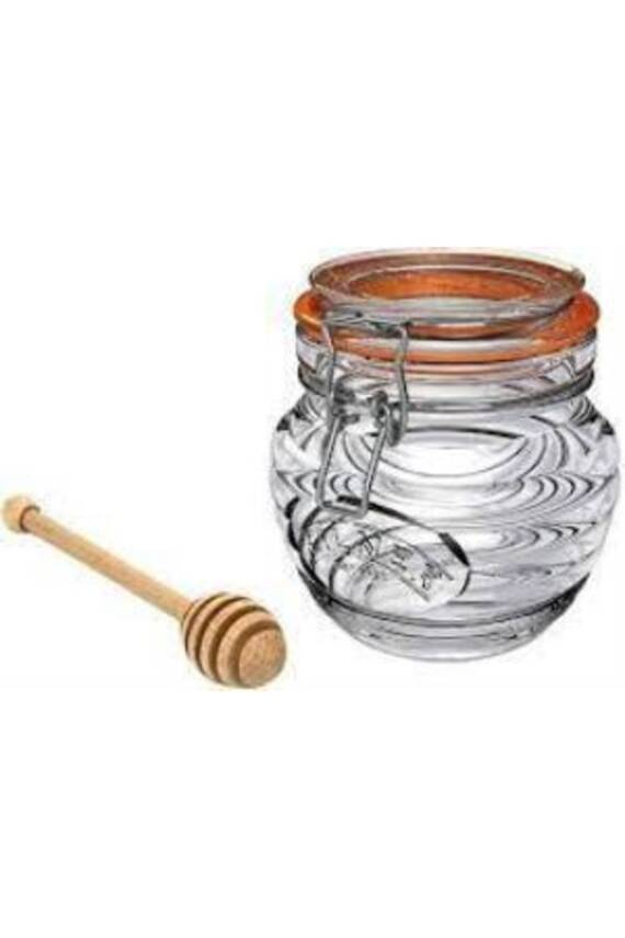Kilner Ahşap Kepçeli Bal Kavanozu 400 ml - 2