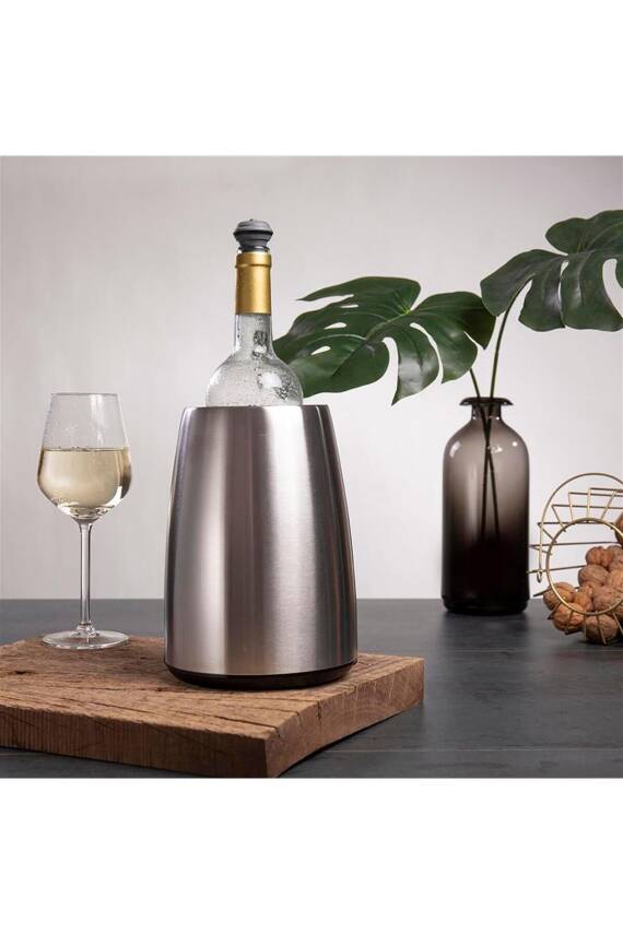 Vacu Vin 3649360 Aktif Soğutucu Elegant Paslanmaz Çelik Kutulu - 3