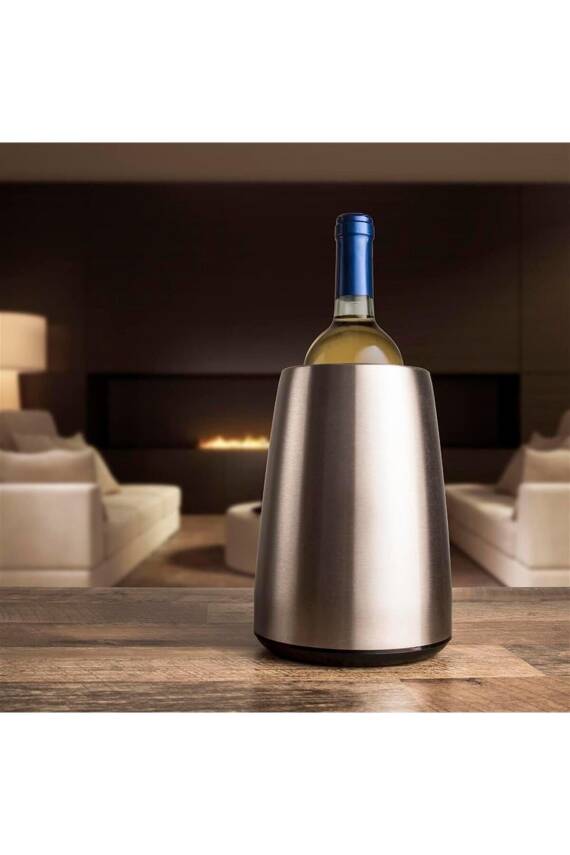 Vacu Vin 3649360 Aktif Soğutucu Elegant Paslanmaz Çelik Kutulu - 4