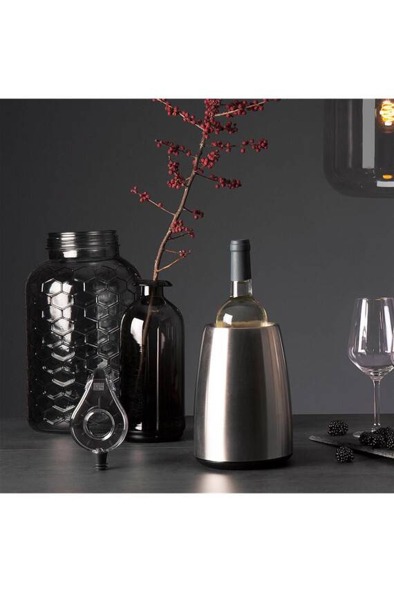 Vacu Vin 3649360 Aktif Soğutucu Elegant Paslanmaz Çelik Kutulu - 6