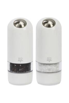 Peugeot 097SCR227667 Alaska Tuz ve Karabiber Değirmeni Pilli 17 cm Beyaz - 1