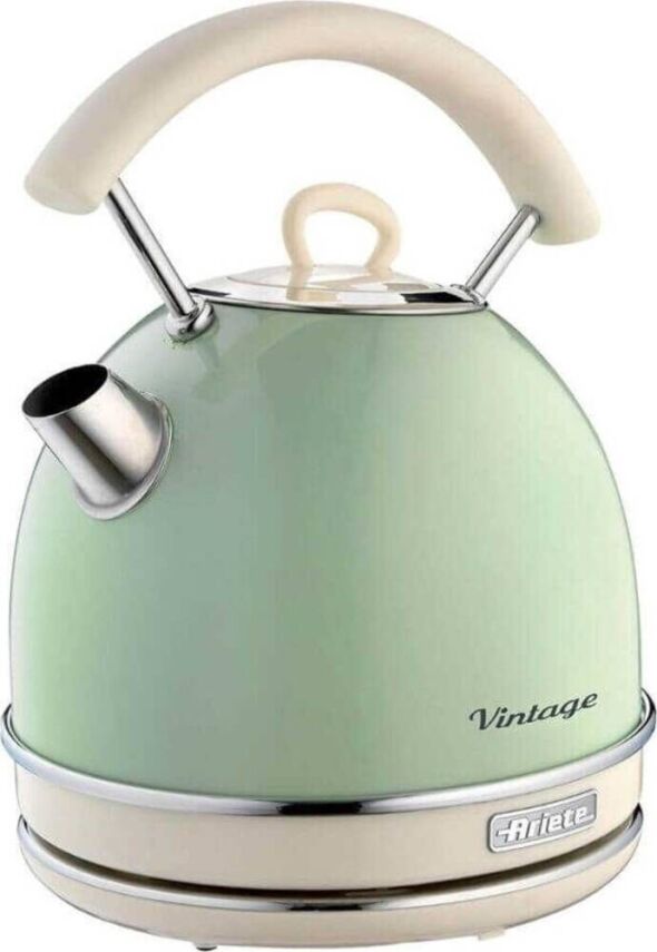 Ariete 00C287704AR0 Vintage Yeşil 2000 W 1.7 litre Çelik Kettle - 1