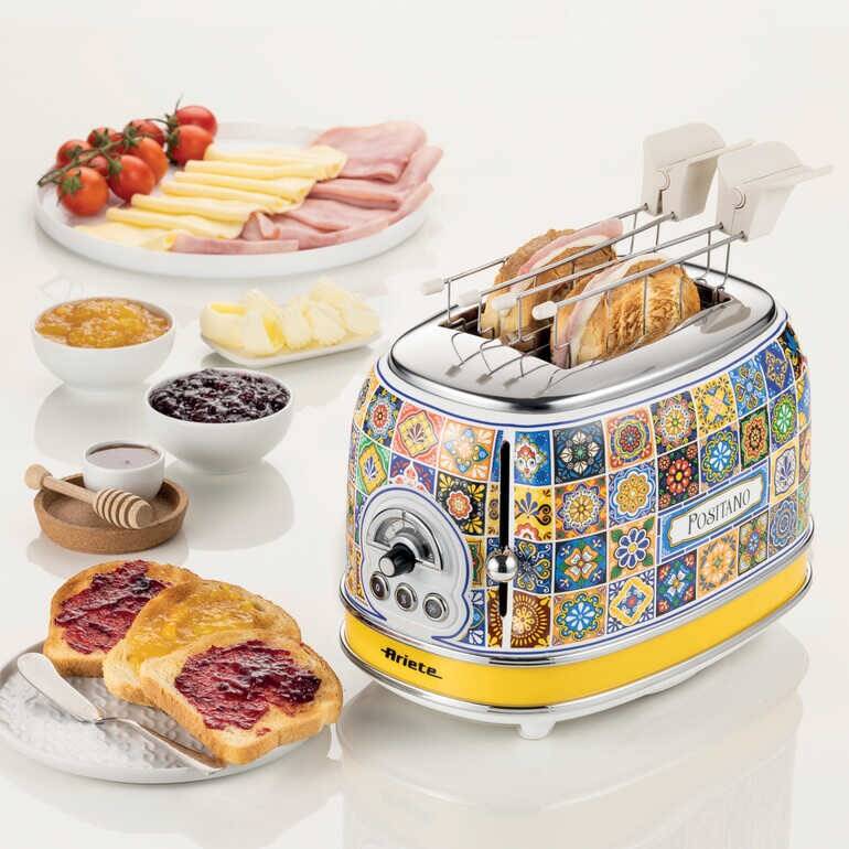 Ariete 0155/1P Positano 2 Yuvalı Ekmek Kızartma Makinesi - 4