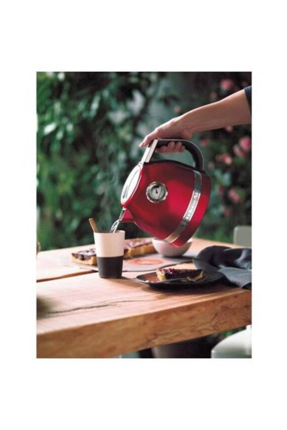 Kitchenaid 5KEK1522EER Artisan 1,5 Litre Çelik Isı Göstergeli Kettle Empire Red - 2