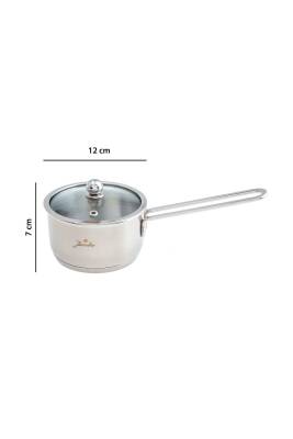 Jumbo Baby Steel 6 Parça Mini Çelik Tencere Seti - 5