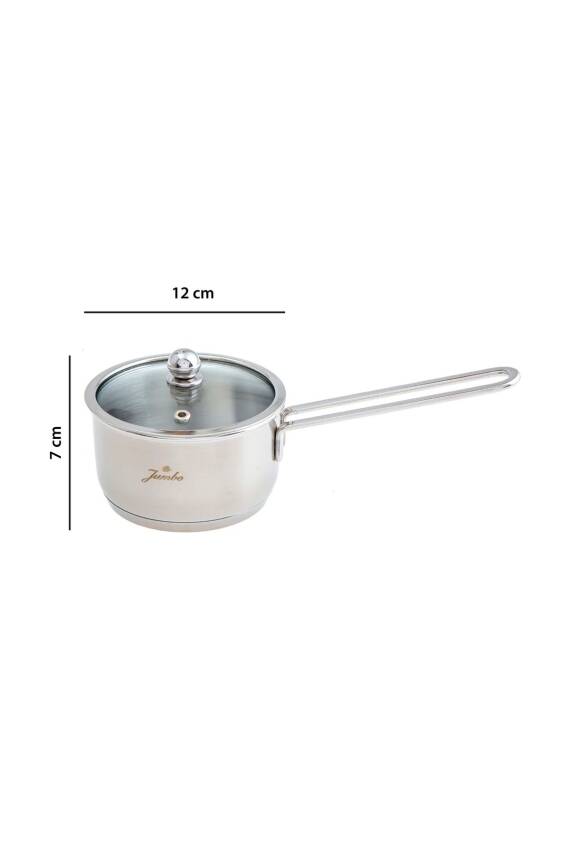 Jumbo Baby Steel 6 Parça Mini Çelik Tencere Seti - 5