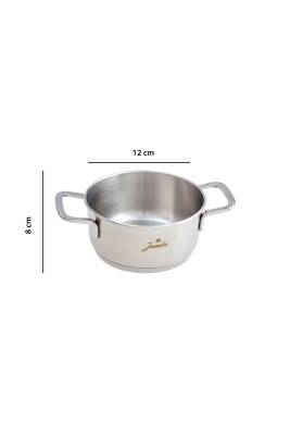 Jumbo Baby Steel 6 Parça Mini Çelik Tencere Seti - 6