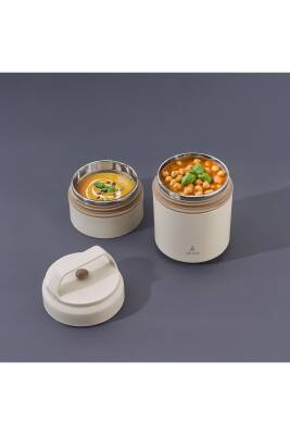 Aryıldız 153AR262245 Lunch Box Katlı Bej 620ml - 1