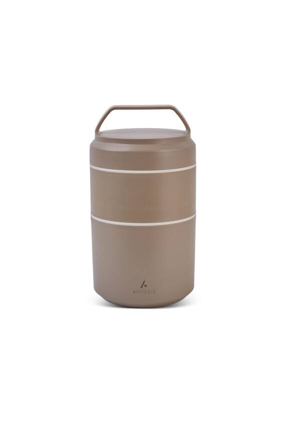 Aryıldız 153AR262276 Bento Lunch Box Katlı Haki 1200ml - 2