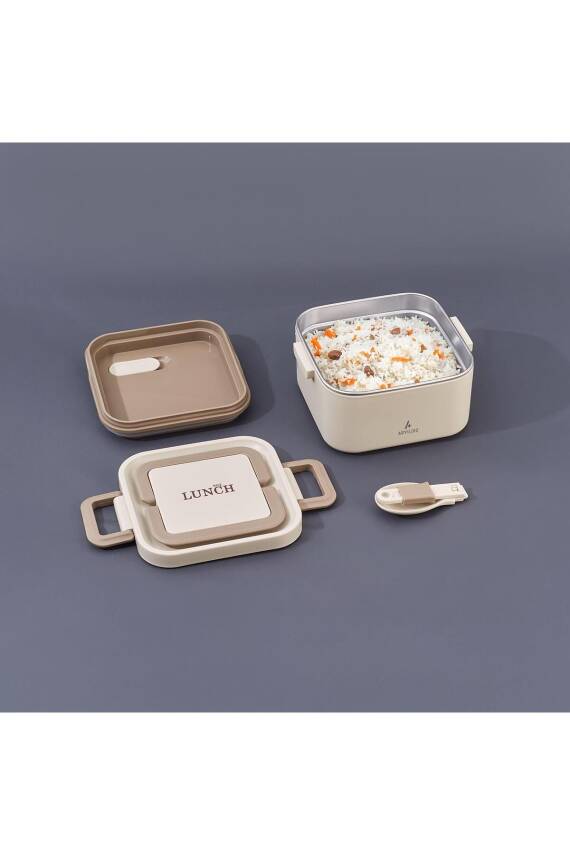 Aryıldız 153AR262061 Bento Lunch Box Bej 920ml - 1