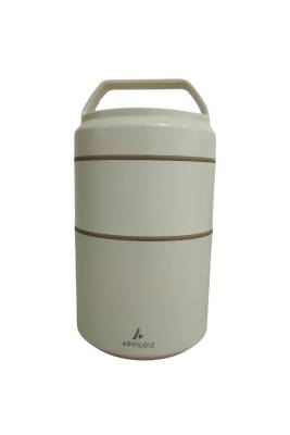 Aryıldız 153AR262269 Bento Lunch Box Katlı Bej 1200ml - 5