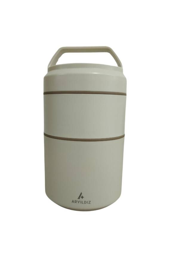 Aryıldız 153AR262269 Bento Lunch Box Katlı Bej 1200ml - 5
