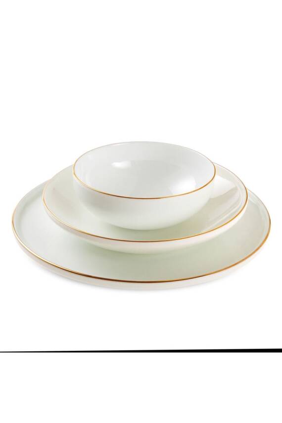 Jumbo Bianca Platin 57 Parça 12 Kişilik Yemek Takımı - 4