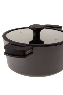 Jumbo Black Cook 7 Parça Döküm Tencere Seti - 5