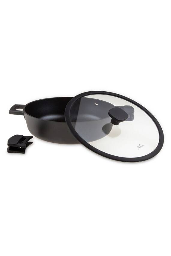 Jumbo Black Cook 7 Parça Döküm Tencere Seti - 7