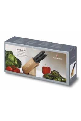 Victorinox VT 5.1183.51.1 Siyah Bıçak Ahşap Blok Set 5'li - 2