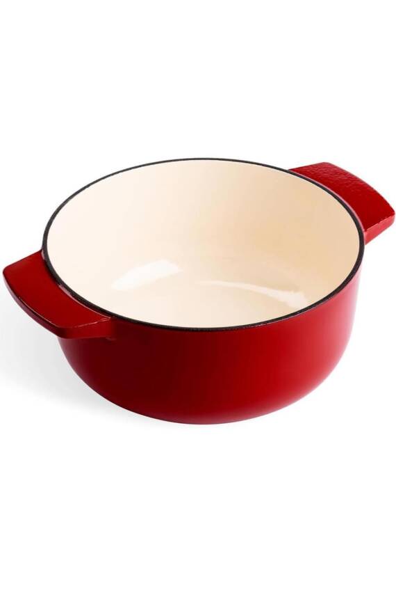 Kitchenaid CC006057 Döküm Demir Tencere 22 cm / 3.3 L Empire Kırmızı - 2