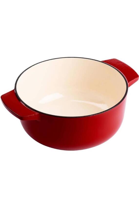 Kitchenaid CC006060 Döküm Demir Tencere 26 cm Emrpire Kırmızı - 2