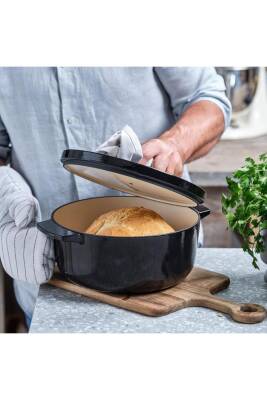 Kitchenaid CC006061 Döküm Demir Tencere 26 cmOnyx Siyah - 6