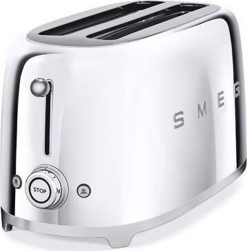 Smeg TSF02SSEU Krom 2x4 Slot Ekmek Kızartma Makinesi - 3
