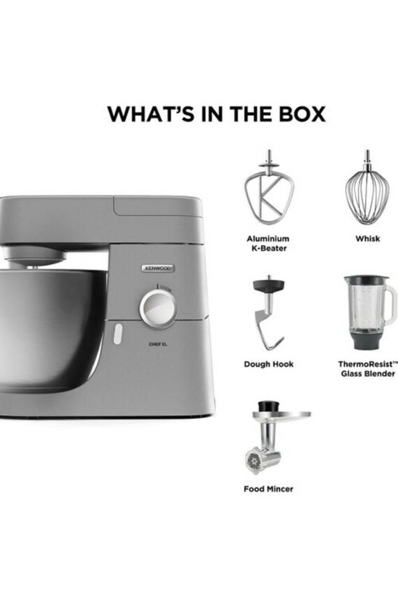 Kenwood KVL4170S Chef XL 1200 Watt 6,7 Litre Mutfak Şefi Stand Mikser - 3