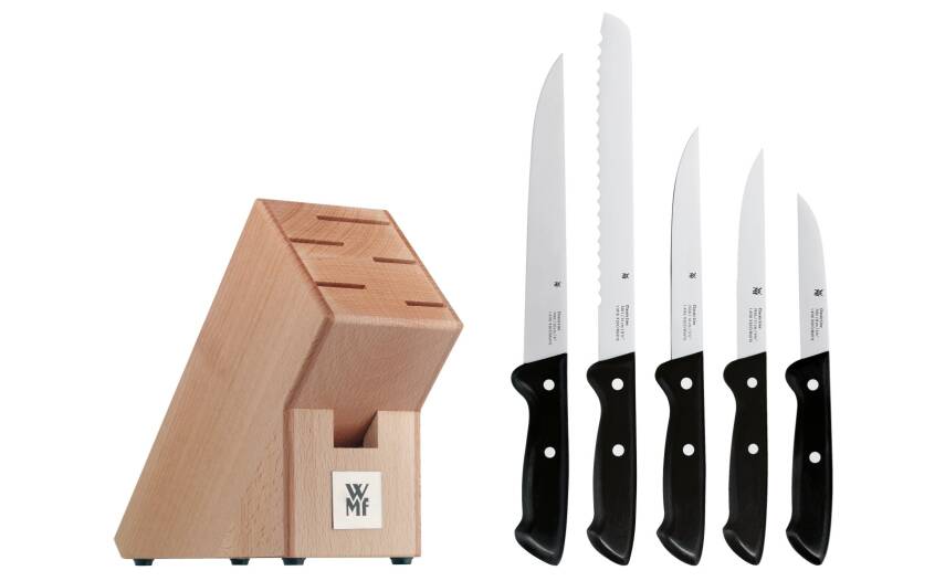 WMF 3201003014 Classic Line 6'lı Blok Bıçak Seti - 1