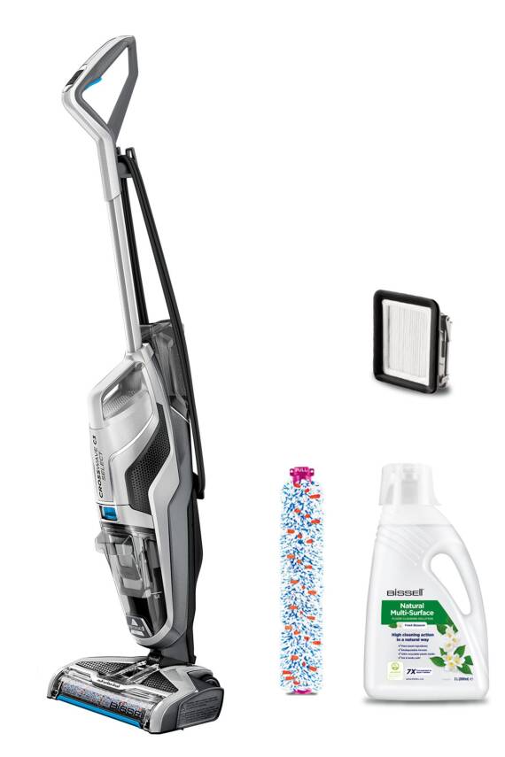 Bissell 3551N Crosswave C3 Select Yüksek Vakumlu Silme ve Süpürme Makinesi - 4