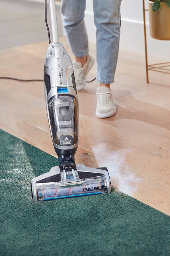 Bissell 3551N Crosswave C3 Select Yüksek Vakumlu Silme ve Süpürme Makinesi - 6