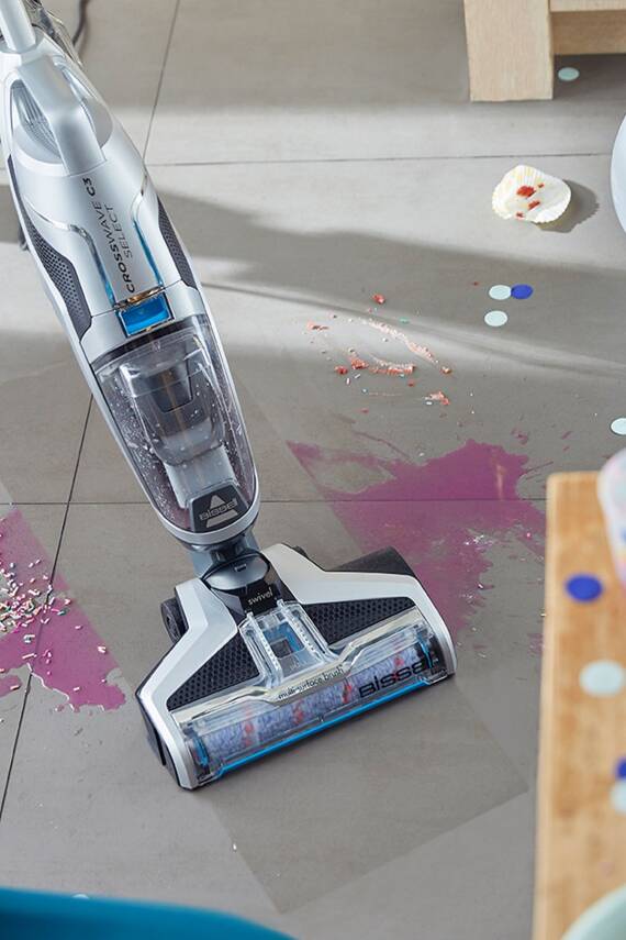 Bissell 3551N Crosswave C3 Select Yüksek Vakumlu Silme ve Süpürme Makinesi - 7