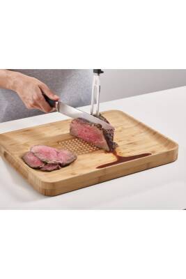 Joseph Joseph 60142 Cut/Carve Plus Büyük Bambu Kesme Tahtası - 1