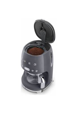 Smeg DCF02GREU Gri 1.4 Litre 10 Bardak Filtre Kahve Makinesi - 4