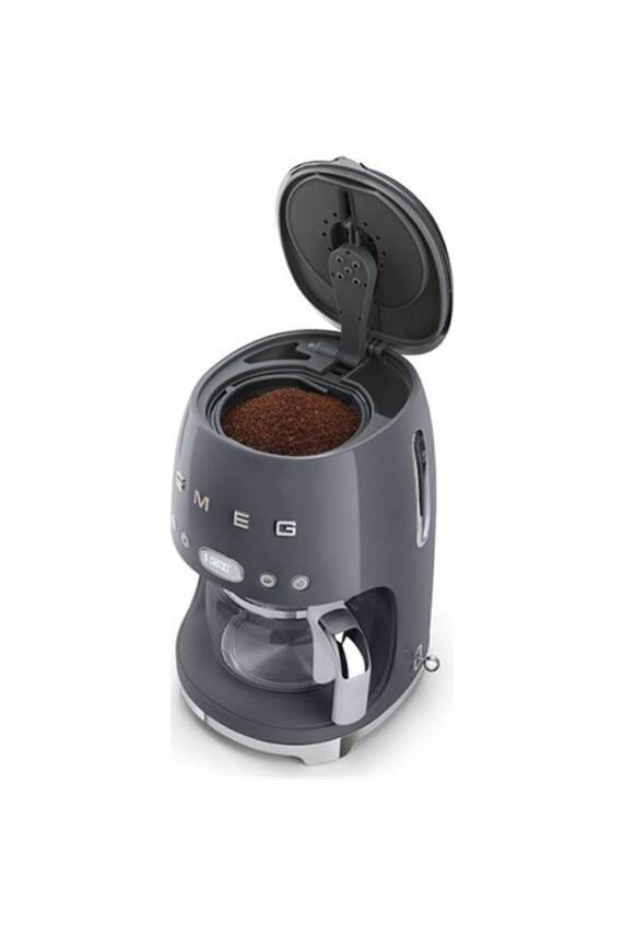 Smeg DCF02GREU Gri 1.4 Litre 10 Bardak Filtre Kahve Makinesi - 4