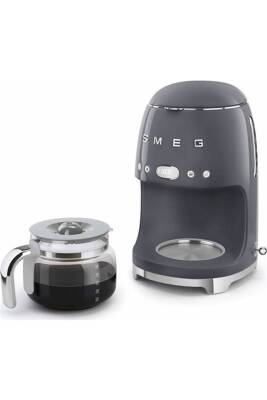 Smeg DCF02GREU Gri 1.4 Litre 10 Bardak Filtre Kahve Makinesi - 6
