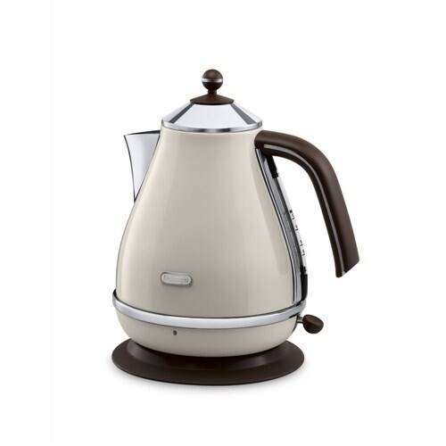 Delonghi KBOV2001.BG Icona Vintage Krem 2000 W 1.7 Litre Çelik Kettle - 1