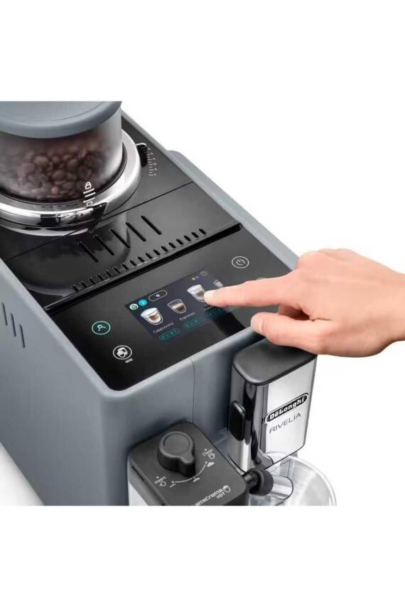Delonghi Rivelia Exam440.55.G Facm Tam Otomatik Espresso Makinesi Gri - 2