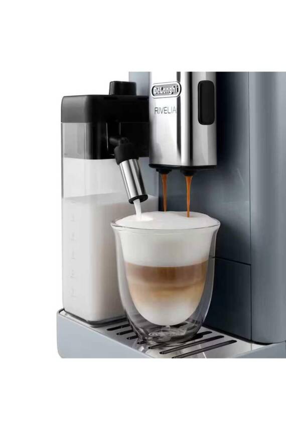 Delonghi Rivelia Exam440.55.G Facm Tam Otomatik Espresso Makinesi Gri - 4