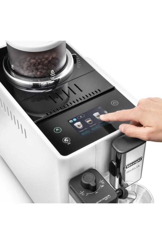 Delonghi Rivelia Exam440.55.W Facm Tam Otomatik Espresso Makinesi Beyaz - 3
