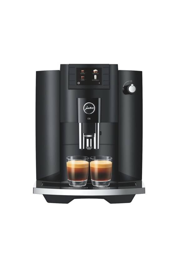 Jura JR-15437 E6 Tam Otomatik Kahve Makinesi Piano Black (EC) - 1