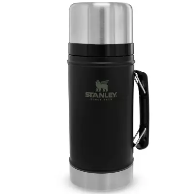 Stanley Klasik Vakumlu Saplı Çelik Siyah Yemek Termosu 0.94 Litre - 2