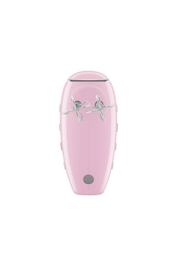 Smeg HMF01PKEU 50's Style Retro Pembe 500 Watt El Mikseri - 2