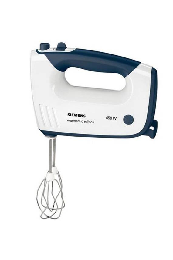Siemens MQ96400 Ergonomic Edition 450 W Beyaz/Mavi El Mikseri - 1