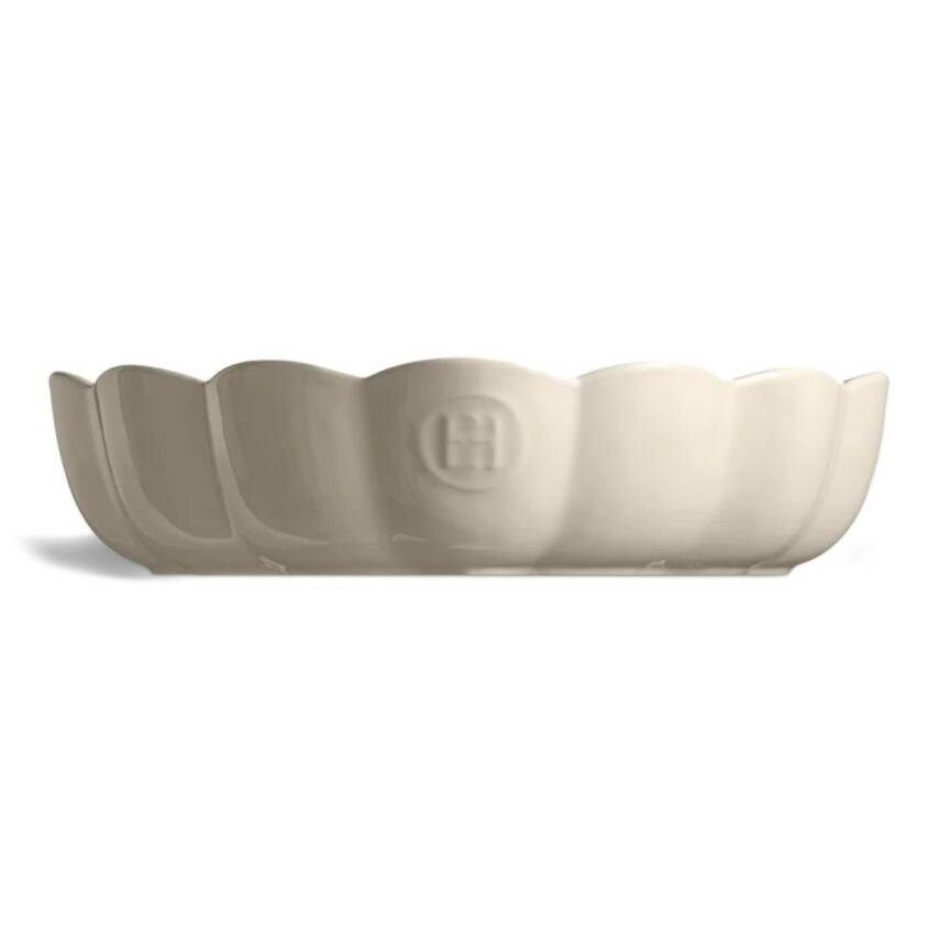 Emile Henry 026153 Madeleine Krem Kalp Fırın Kabı 6,5 x 24,5 x 26,5 cm - 4