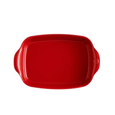 Emile Henry 349652 Dikdörtgen 36x23 cm Kırmızı Fırın Kabı - 3