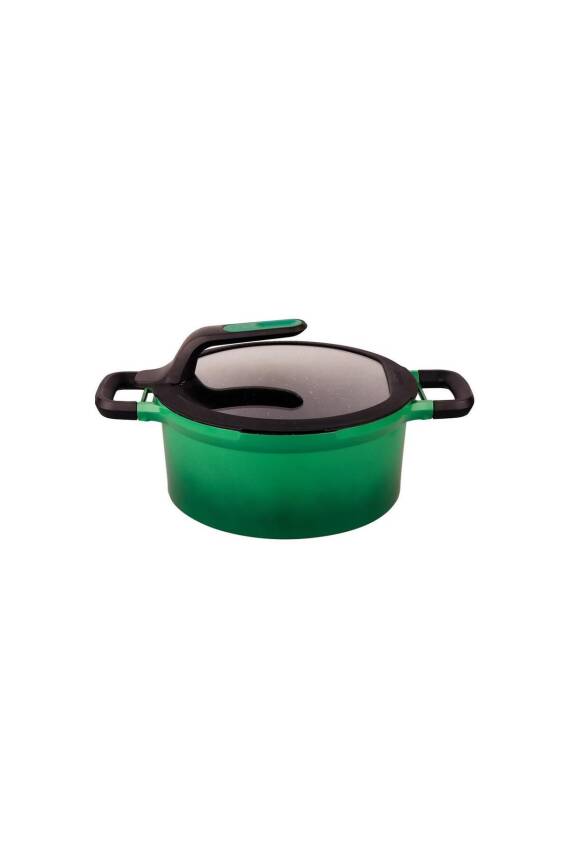 Berghoff 8501335 Gem Stay Cool Derin Tencere Açık Yeşil 24 cm - 1