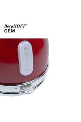 Berghoff 7950020 Gem Retro 1.7L Yuvarlak Su Isıtıcısı - Kırmızı - 4