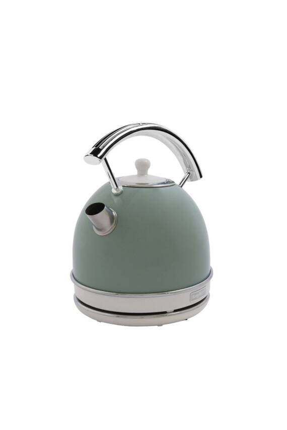 Berghoff 7950021 Gem Retro 1.7 Litre Mint Yeşil Yuvarlak Kettle - 2