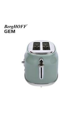 Berghoff 7950041 Gem Retro Mint Yeşil İki Dilim Ekmek Kızartma Makinesi - 3
