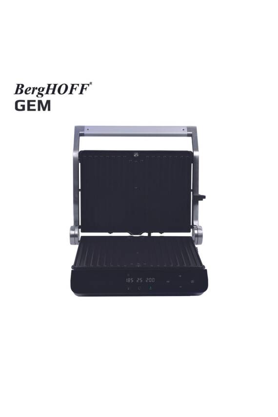 Berghoff 7950600 Gem Titan Gümüş Gri Çelik Izgara ve Tost Makinesi - 5